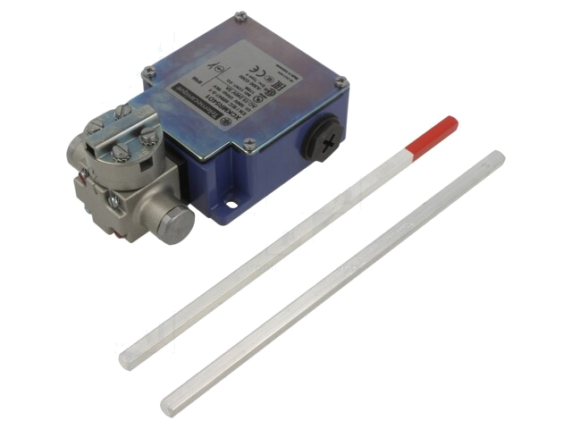 Eindschakelaar; NC x2; -25÷70°C; Mat: metaal Eindschakelaar; NC x2; -25÷70°C; Mat: metaal